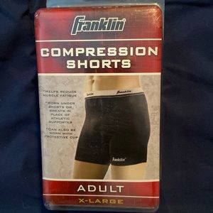 Franklin compression shorts. Size X-Large